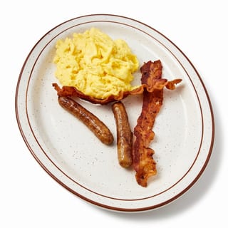 Polish Sausage & Eggs
