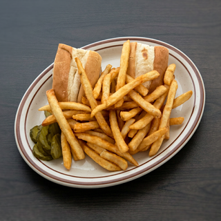French Dip and Swiss Sandwich